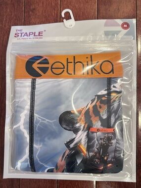 ethika Red Men's Staple Fit Boxer Briefs